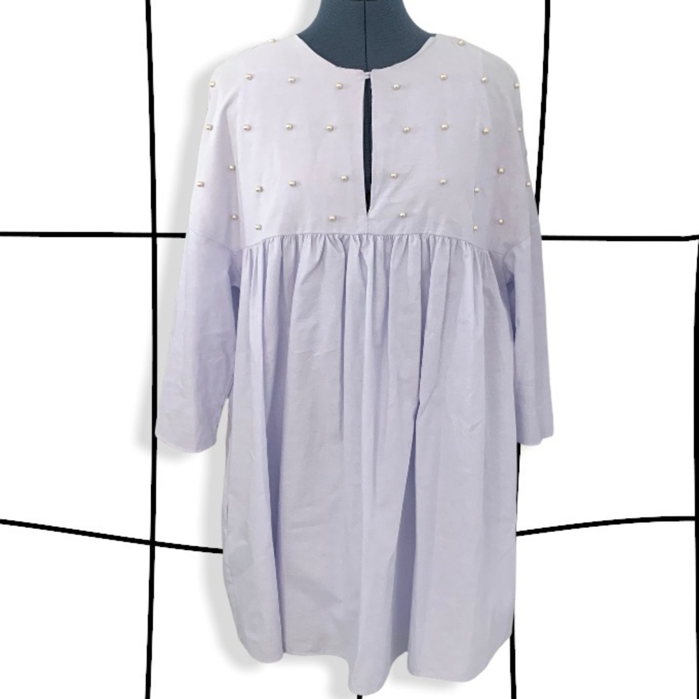 Zara Pearl babydoll dress